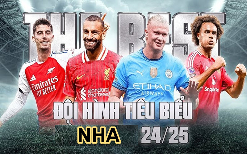 Đội hình tiêu biểu Premier League 2024/2025 tính từ đầu mùa